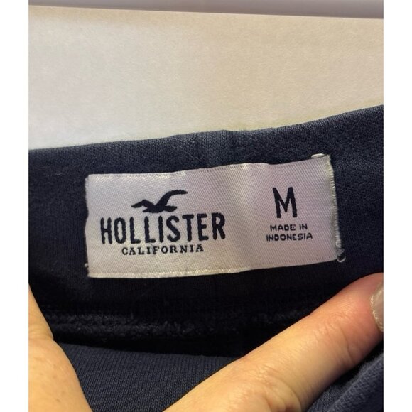 Hollister Navy Blue Sweat Shorts (Medium) - Picture 5 of 9